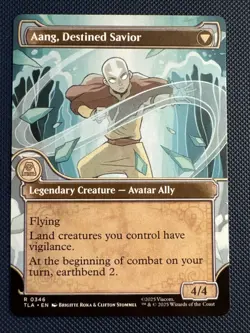MTG Aang, at the Crossroads (Showcase) - Avatar: The Last Airbender (TLA) NM - Image 2