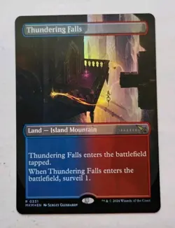 Thundering Falls (Borderless) Murders at Karlov Manor Foil MKM MTG - Image 1