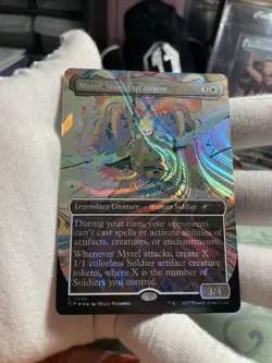 Myrel Shield of Argive- MTG Secret Lair- Encyclopedia Of Magic🪄NM✨-Halo-foil-✨ - Image 2