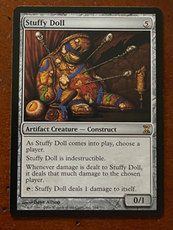 MTG Magic the Gathering Time Spiral Stuffy Doll NM - Image 1