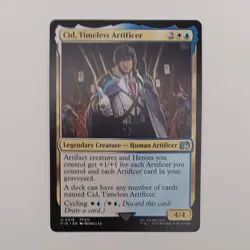 Cid, Timeless Artificer 0418 MTG Uncommon Magic: The Gathering Final Fantasy 13 - Image 1