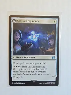 Crystal Fragments - Final Fantasy - NM - MTG Magic - Uncommon - Artifact - Image 1