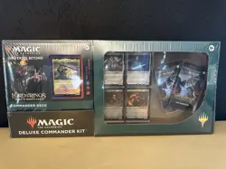 MTG Lord Of The Rings LOTR The Hosts of Mordor DELUXE COMMANDER KIT Magic - Image 1