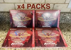 4x Magic The Gathering MTG AVATAR Collector Booster Packs BOX SEALED SHIPS FAST - Image 1