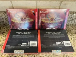 4x Magic The Gathering MTG AVATAR Collector Booster Packs BOX SEALED SHIPS FAST - Image 2