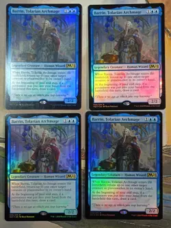 Barrin, Tolarian Archmage x4 foil MTG Magic the Gathering C21 Core Set 2021 - Image 1