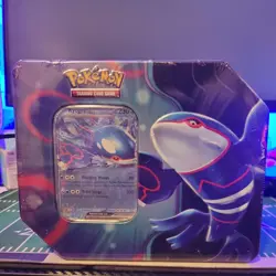 Pokemon TCG: Scarlet & Violet - Azure Legends Tin [Kyogre EX] 5 Packs NEW - Image 1