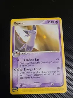 Pokemon TCG - Espeon 16/100 Non-Holo Rare - EX Sandstorm NM - Image 1