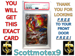 2024 JAPANESE POKEMON SV5a Infernape Art Rare #070/066 AR Crimson Haze PSA 10 - Image 1
