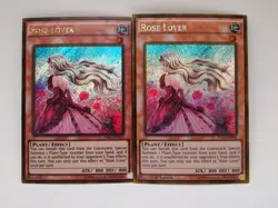 Rose Lover - PGL2-EN003 - Gold Secret Rare - 1st / Unlimited x2 - Lightly Played - Image 1
