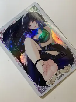 Yelan Genshin Impact Feet Sexy ACG Goddess Waifu Card Girl Holo Doujin Anime LZ - Image 4