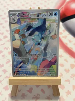 Dewott 106/086 Full Art SIR Pokemon Card TCG White Flare Black Bolt NM - Image 1