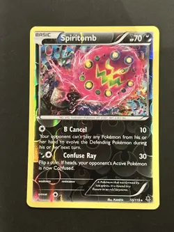 Spiritomb 55/119 - XY Phantom Forces Reverse Holo Rare Pokemon Card - Image 1