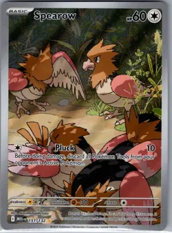 Spearow 151/132 ME01: Mega Evolution - Pokemon Card - NM - Image 1