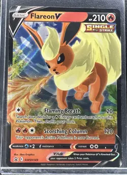 Flareon V SWSH149 SWSH: Sword & Shield Promo Cards Holo - Image 1