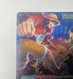Monkey D Luffy PSA Magazine One Piece Foil Promo Card OP05-060 English - Image 3