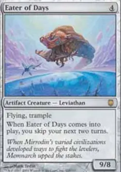 1x Eater of Days Moderate Play MTG Magic - Kid Icarus - - Image 1
