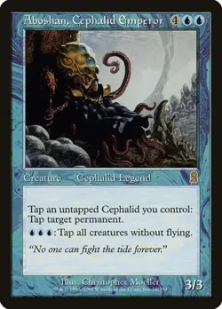 2x Aboshan, Cephalid Emperor Odyssey MP MTG - Image 1