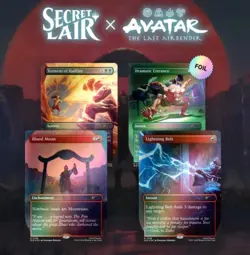 PRESALE MTG Secret Lair FOIL Avatar: The Last Airbender Everything Changed - Image 1