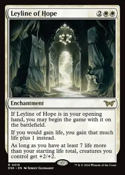 2x Leyline of Hope DSK LP MTG - Image 1