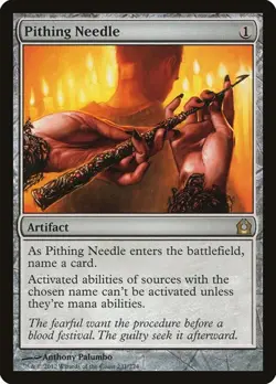 2x Pithing Needle Return to Ravnica MP MTG - Image 1