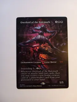 Overlord of the Balemurk (Showcase) Duskmourn: House of Horror Foil - Image 1