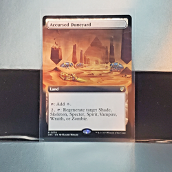 Accursed Duneyard (Borderless) NM Aetherdrift MTG #0036 Rare Pack Fresh - Image 1