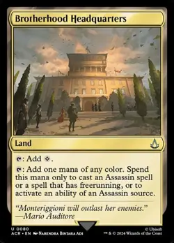 2x Brotherhood Headquarters - Foil ACR NM MTG - Image 1