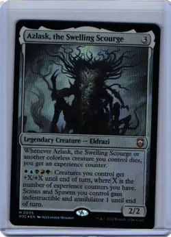 Azlask, the Swelling Scourge 5 M Commander: Modern Horizons 3 FOIL NM MTG - Image 1