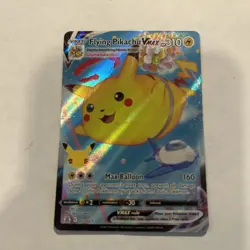 2021 Pokemon Flying Pikachu VMAX 007/025 Celebrations Holo - Image 1