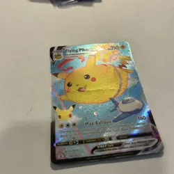 2021 Pokemon Flying Pikachu VMAX 007/025 Celebrations Holo - Image 3