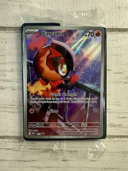 Charcadet ETB Promo SEALED # 022! Phantasmal Flames Black Star Promo!! - Image 1