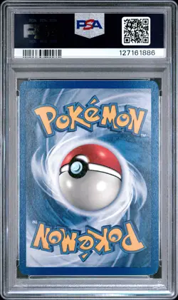 1999 POKEMON FOSSIL 1ST ED #61 RECYCLE PSA 8 - Image 2