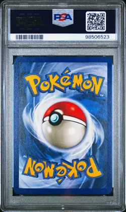 1999 POKEMON FOSSIL 1ST ED #38 KINGLER PSA 8 - Image 2