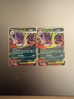 Set Of 2x Mega Gengar ex 056/094 Phantasmal Flames Pokemon TCG [FREE SHIP] - Image 1