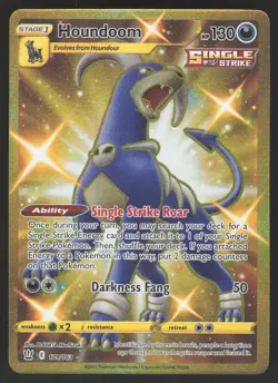 Houndoom 179/163 Secret Rare Pokemon TCG Battle Styles NM - Image 1