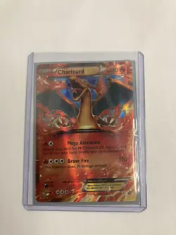ULTRA RARE Charizard EX Pokemon XY17 Black Star Promo Holo Foil - LP - Image 2
