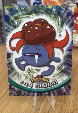 Gloom #44 1999 Topps Pokemon TV Animation Edition Series 1 Blue Logo - Image 1