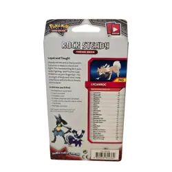 Pokemon TCG Rock Steady Theme Deck Lycanroc Sun & Moon Burning Shadows, New - Image 3