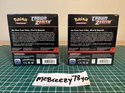 Lot of 2 Pokemon Sword & Shield: Crown Zenith Booster Bundle Lot - Image 3