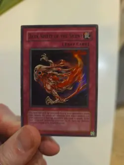 YuGiOh • Dark Spirit of the Silent • LON-079 • Holo Super Rare • LP - Image 3