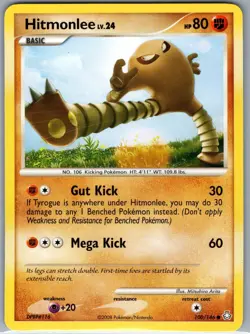 Hitmonlee 100/146 Non Holo Legends Awakened - Pokemon Card - NM - Image 1