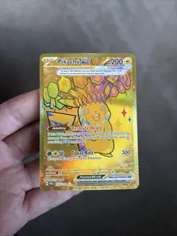 Pikachu EX Prismatic Evolutions Holo Hyper Rare Card 179/131 - Image 1