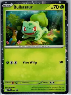 Bulbasaur - (Cosmos Holo) SVP 046 Scarlet & Violet Promo - Pokemon Card - NM - Image 1