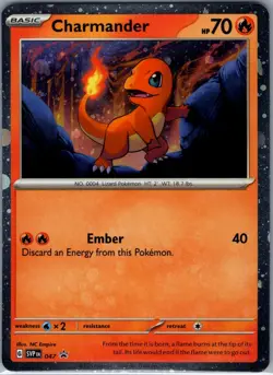 Charmander - (Cosmos Holo) SVP 047 Scarlet & Violet Promo - Pokemon Card - NM - Image 1