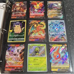 Pokemon Cards Huge Collection Binder COMIC Jumbo Alt Art Pikachu Charizard LOT B - Image 1