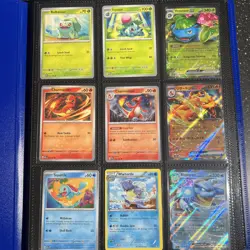 Pokemon Cards 151 Gen 1 Pokedex Complete Charizard Mew Binder Collection Lot 12 - Image 1