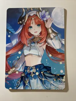Nilou Genshin Impact Feet Sexy ACG Goddess Waifu Card Girl Holo Doujin Anime 6 - Image 2