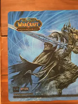 World Of Warcraft TCG Scourgewar Icecrown Trading Card Playmat 24" X 14" - Image 3