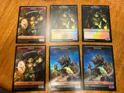Mtg D&D Foil Tokens Annihilation Phandelver Mad Mage Skeleton Goblin Atropal - Image 2